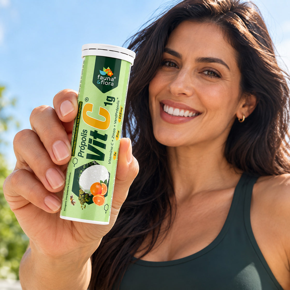 Própolis Vit C - Comprimidos efervescentes - 125mg - 10 Un