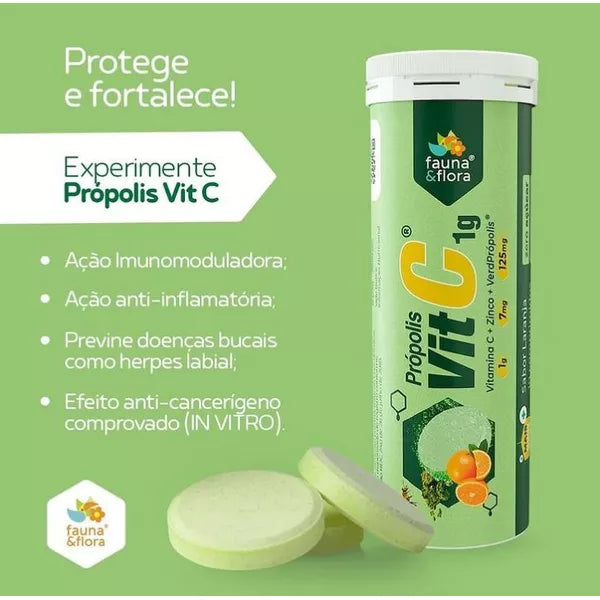 Própolis Vit C - 125mg - 10 Un