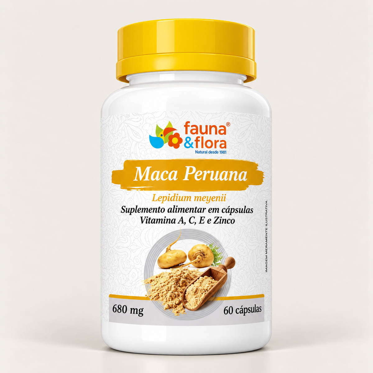 Maca Peruana Fauna & Flora – 60 Cápsulas