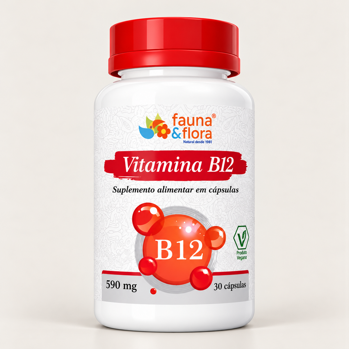 Vitamina B12 - 30 cápsulas
