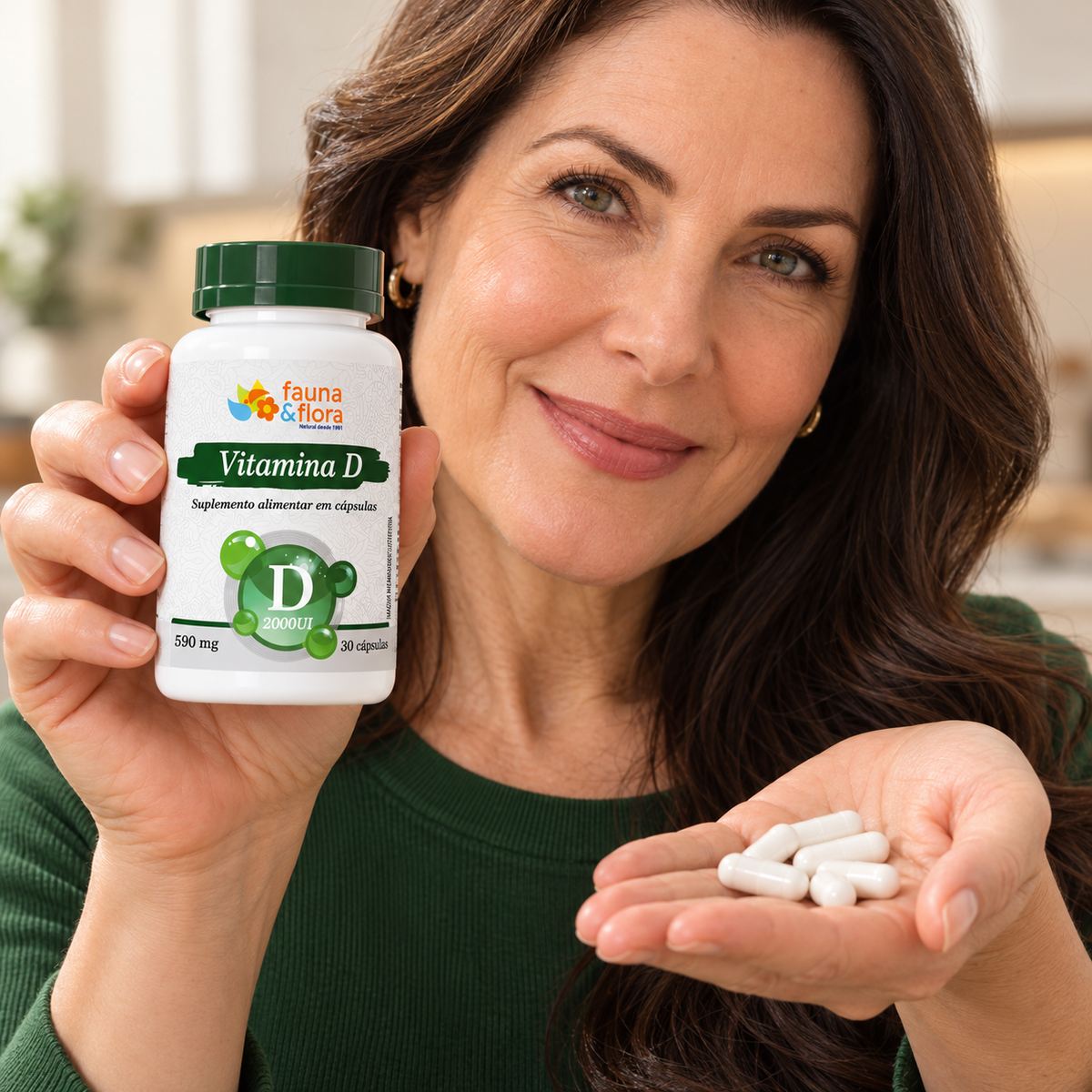 Vitamina D - 30 cápsulas