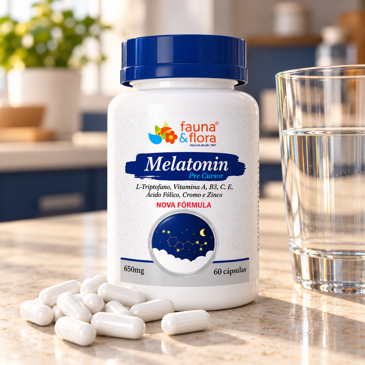 Melatonin Pré-Cursor - 60 cápsulas
