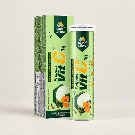 Própolis Vit C - Comprimidos efervescentes  - 125mg