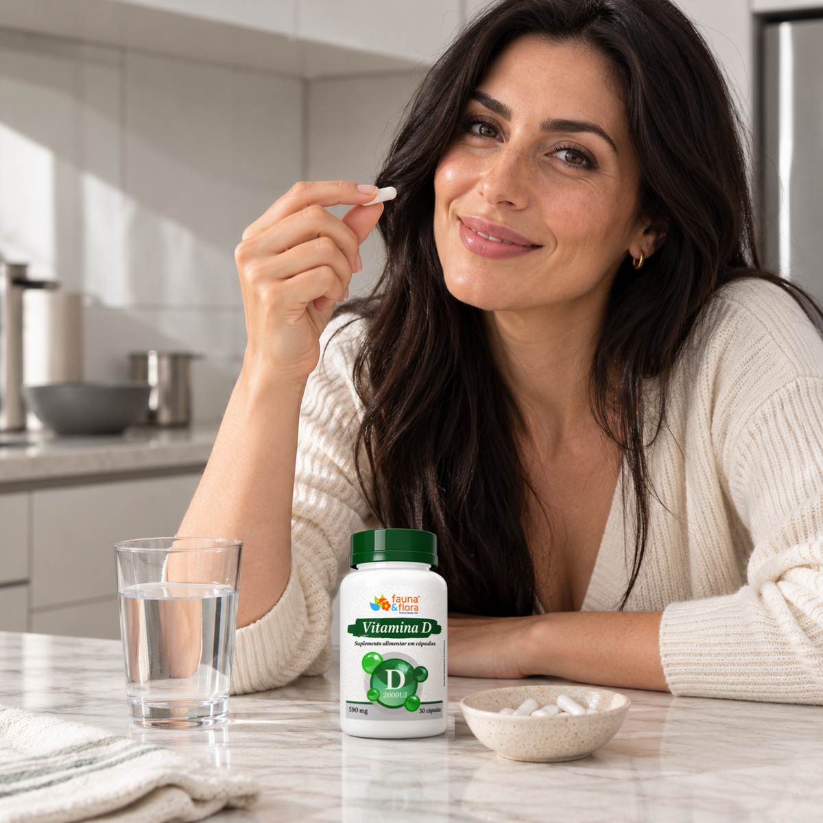 Vitamina D - 30 cápsulas