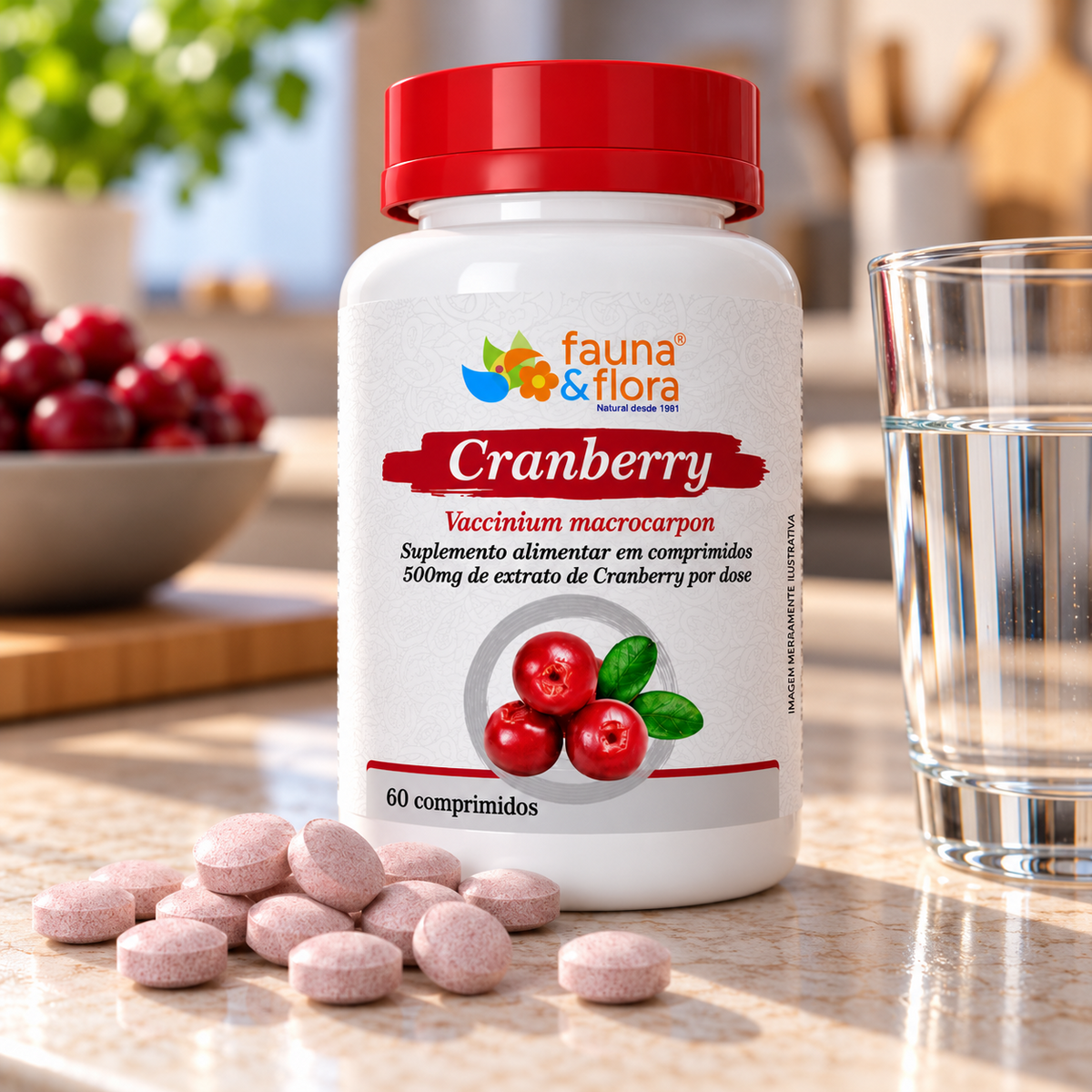 Cranberry - 60 comprimidos