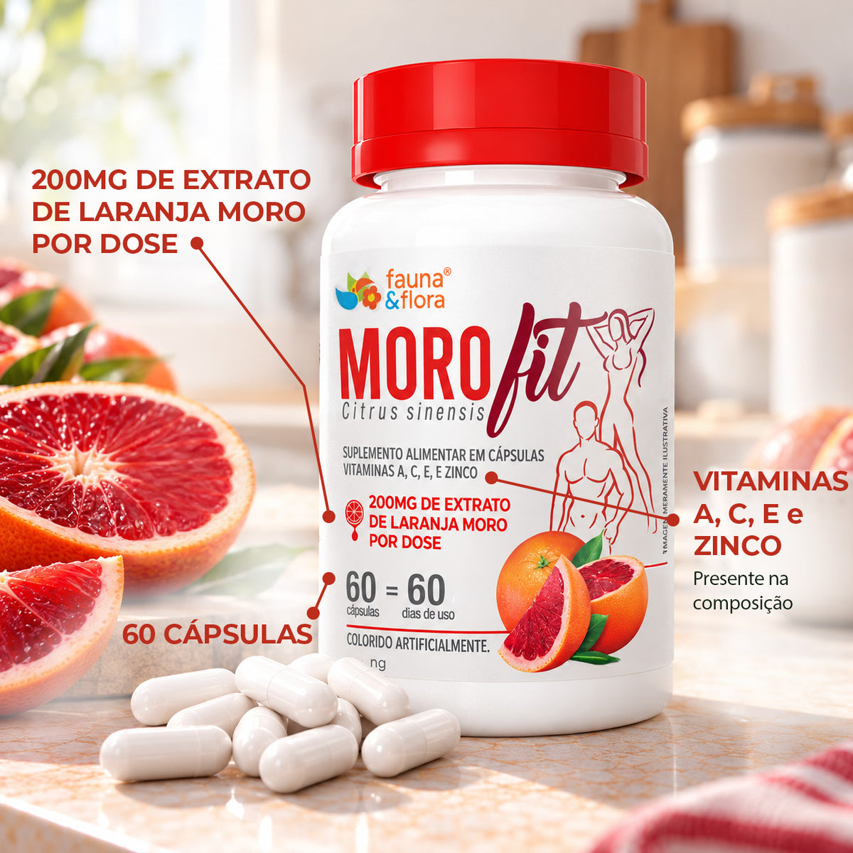 MoroFit Fauna & Flora – 60 Cápsulas