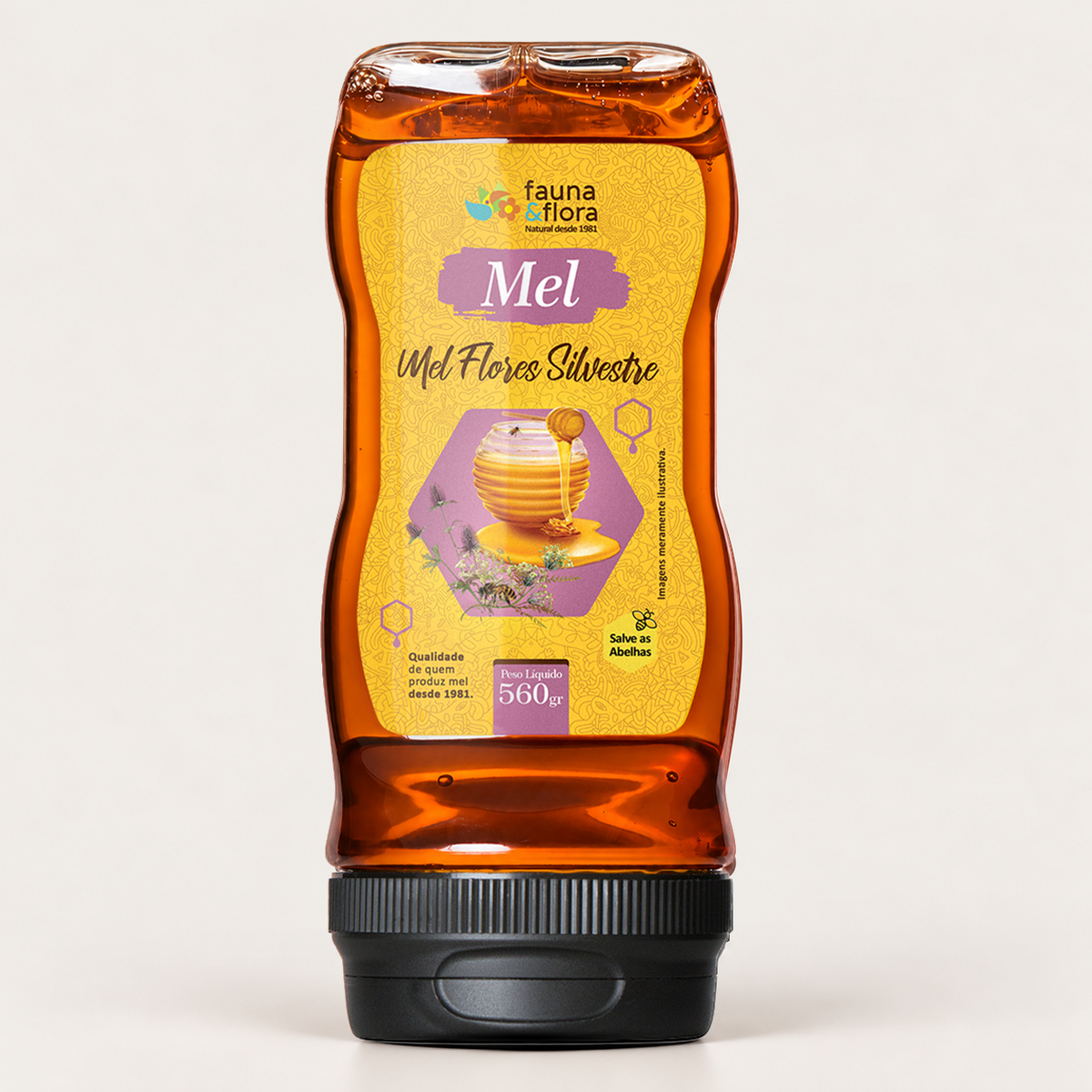 Mel Flores de Silvestres - 560g