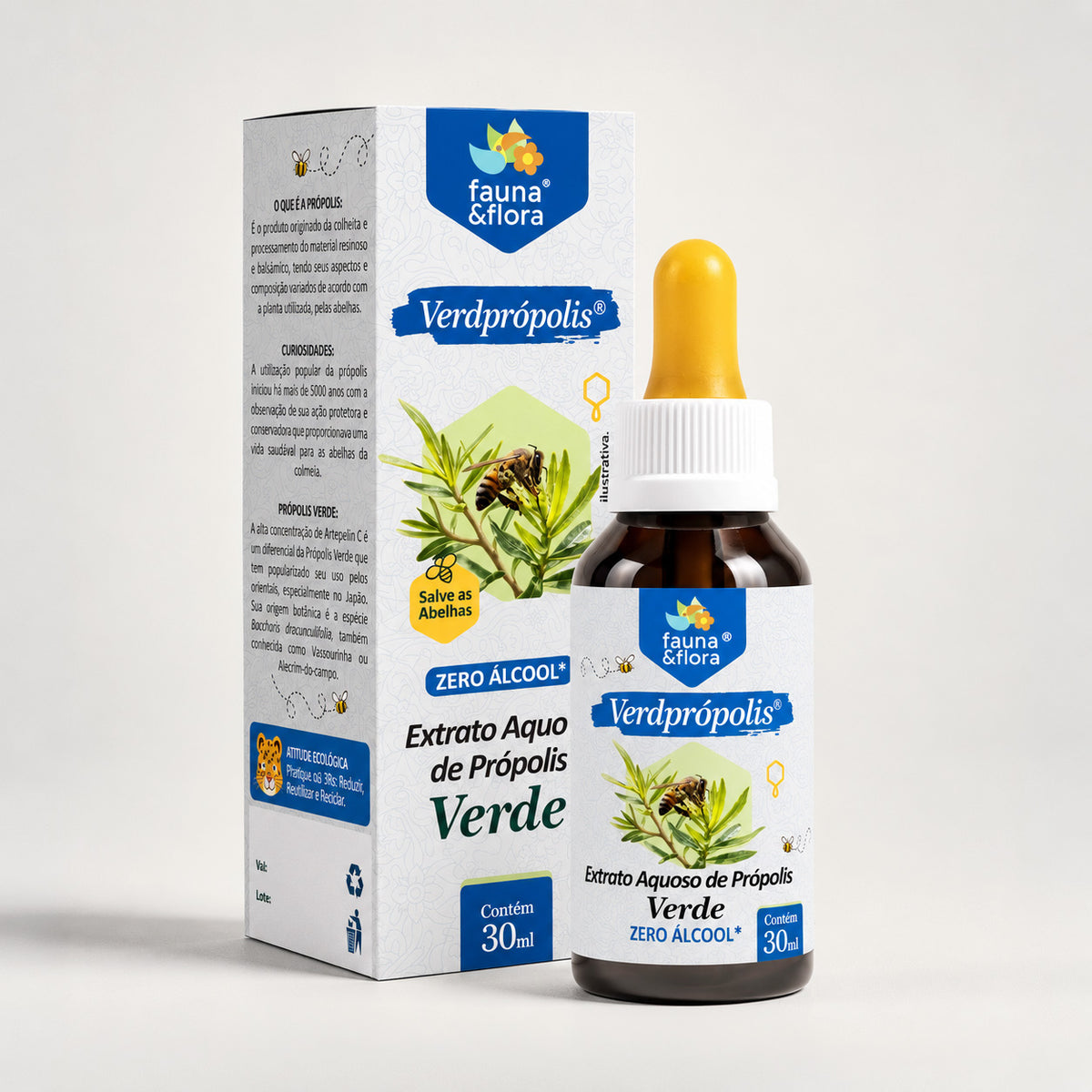 Verdpropolis Extrato Aquoso 11% Extrato Seco 30ml