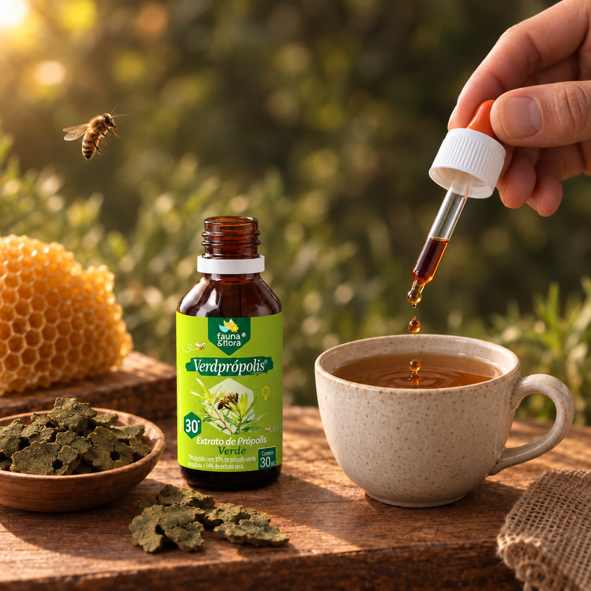 Verdprópolis Solução Alcoolica 30% - 30ml