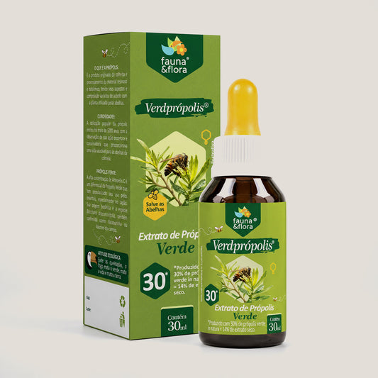 Verdprópolis Solução Alcoolica 30% - 30ml