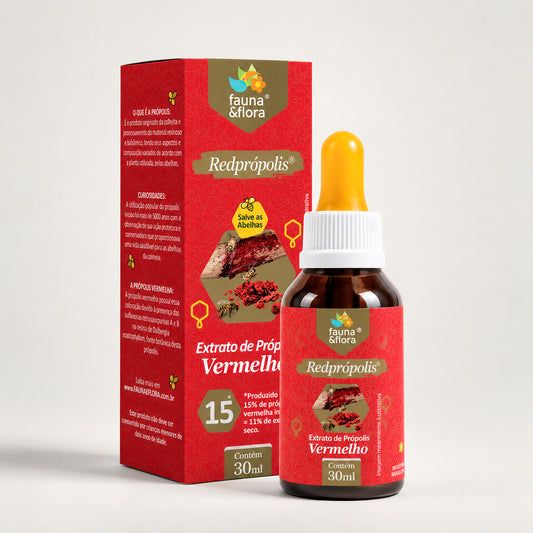 Redprópolis Solução Alcoolica 15% - 30ml
