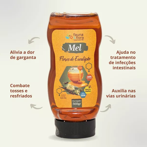 Mel Flores de Eucalipto - 560g