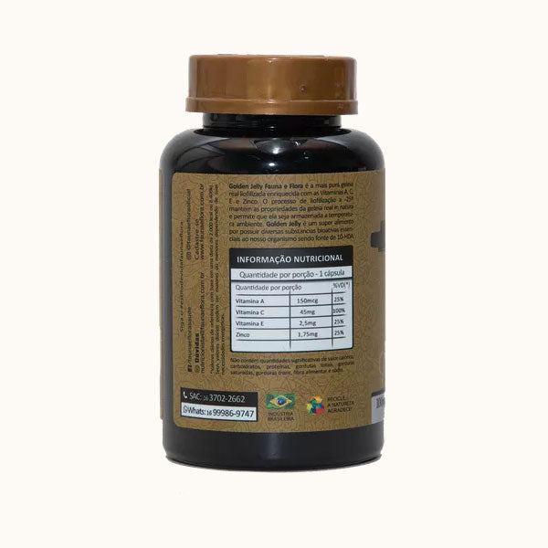 Golden Royal Jelly - 100mg - 30 caps