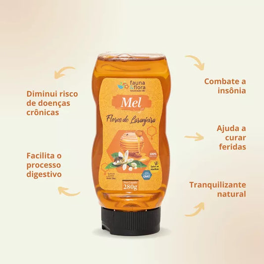 Mel Flores de Laranjeira - 280g