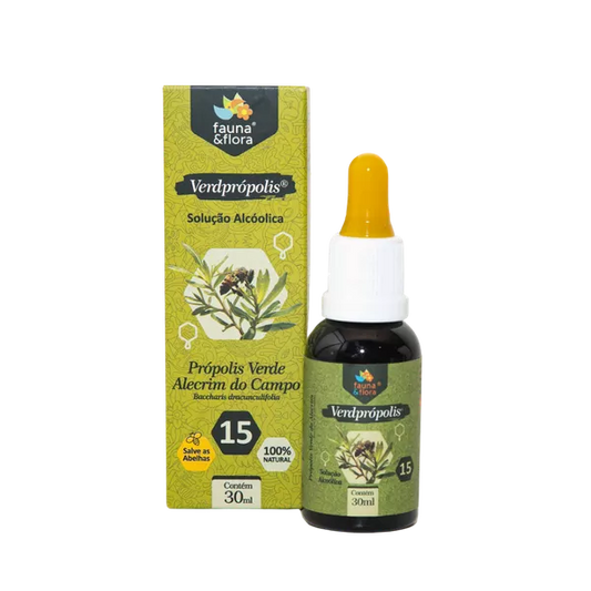 Verdprópolis Solução Alcoolica 15% - 30ml
