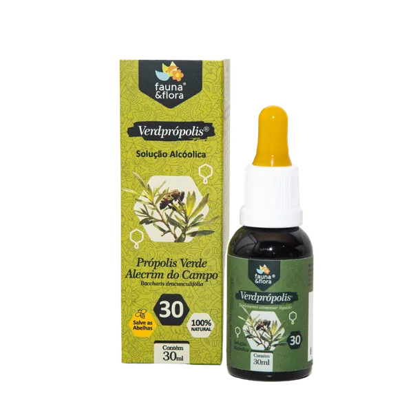 Verdprópolis Solução Alcoolica 30% - 30ml