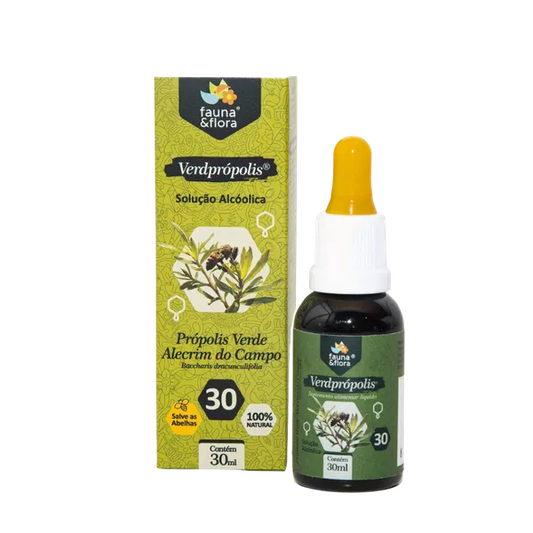 Verdprópolis Solução Alcoolica 30% - 30ml