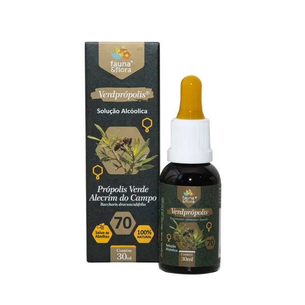 Verdprópolis Solução Alcoolica 70% 30ml