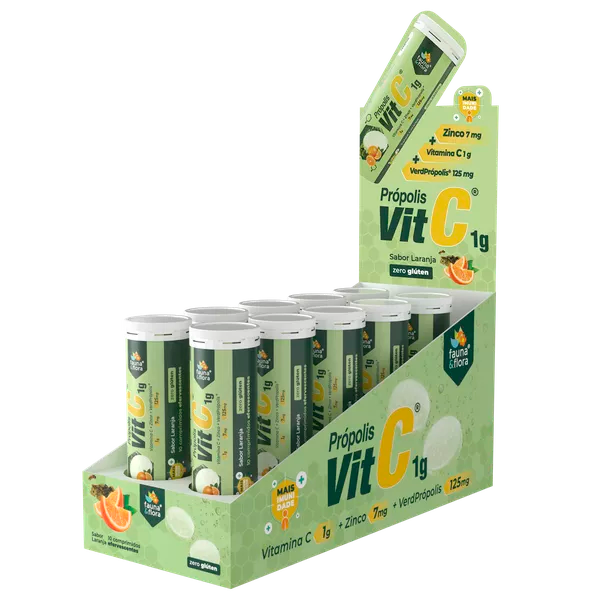 Própolis Vit C - 125mg - 10 Un