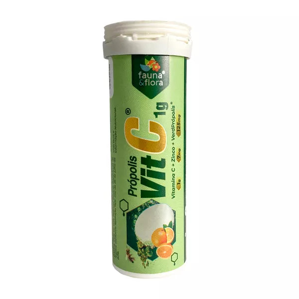 Vitamina C com Própolis Verde 1000mg — Fauna&Flora